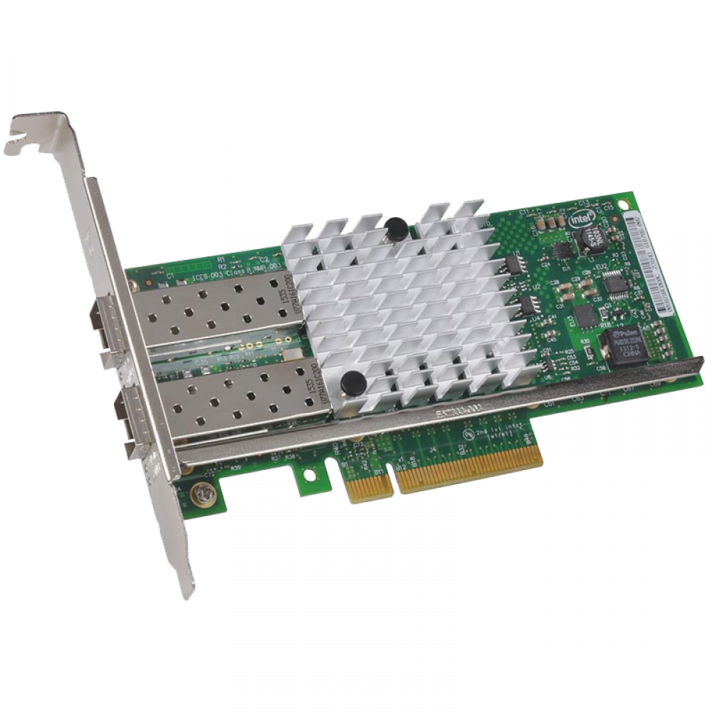 Dual Port 10 Gigabit Ethernet NIC (Fiber) Dual Port 10 Gigabit Ethernet NIC (Fiber)